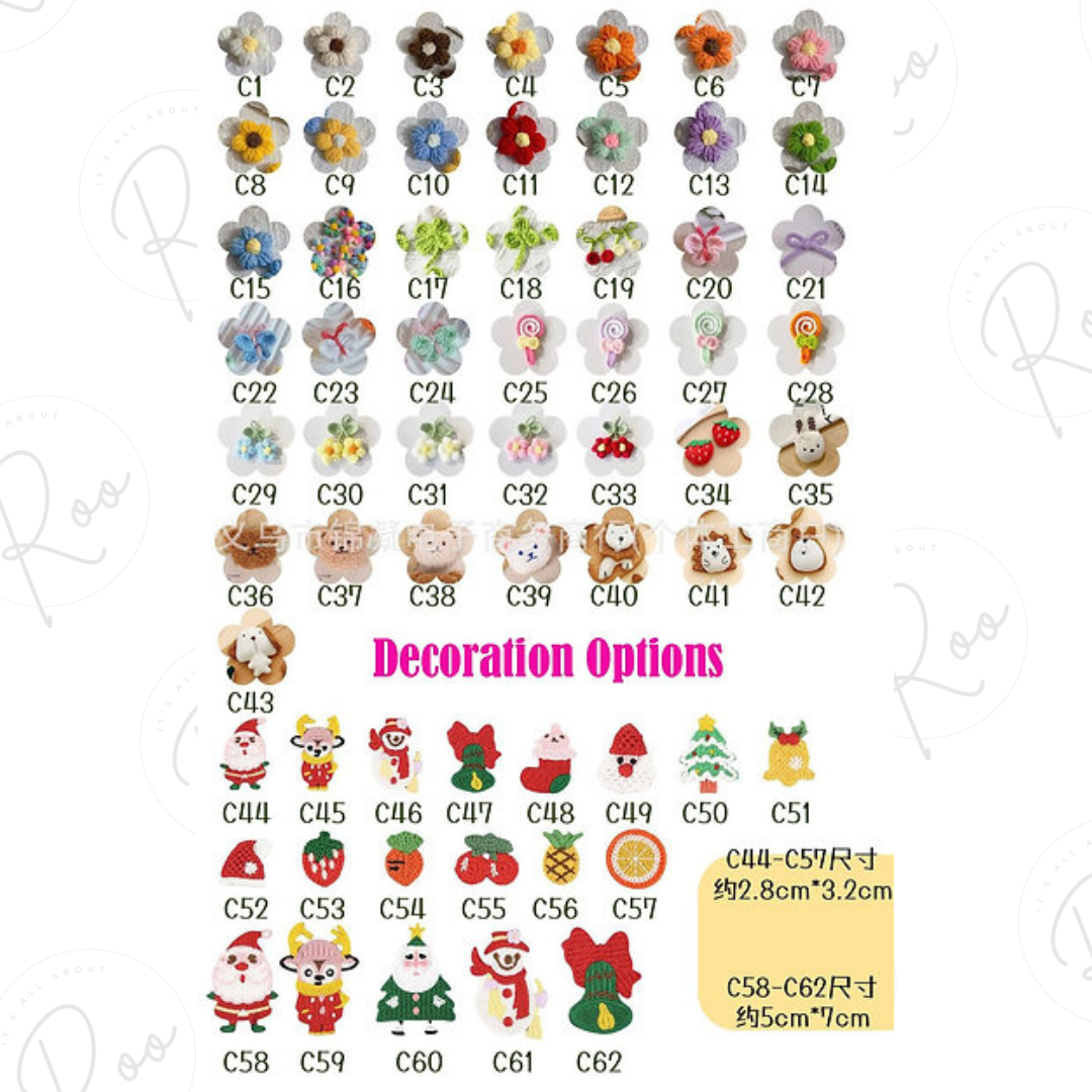 Embroidered Burlap Bag