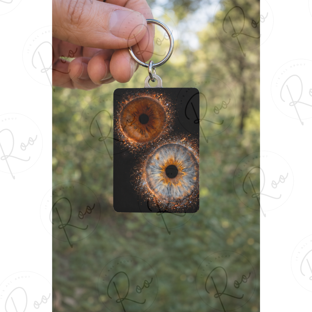 Iris Art - Keyring