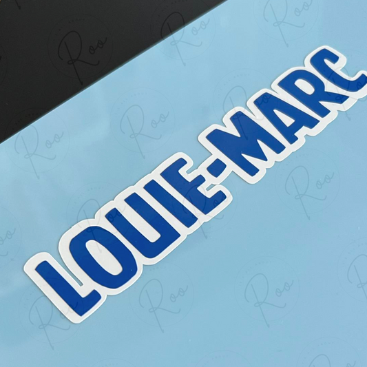 Acrylic door sign