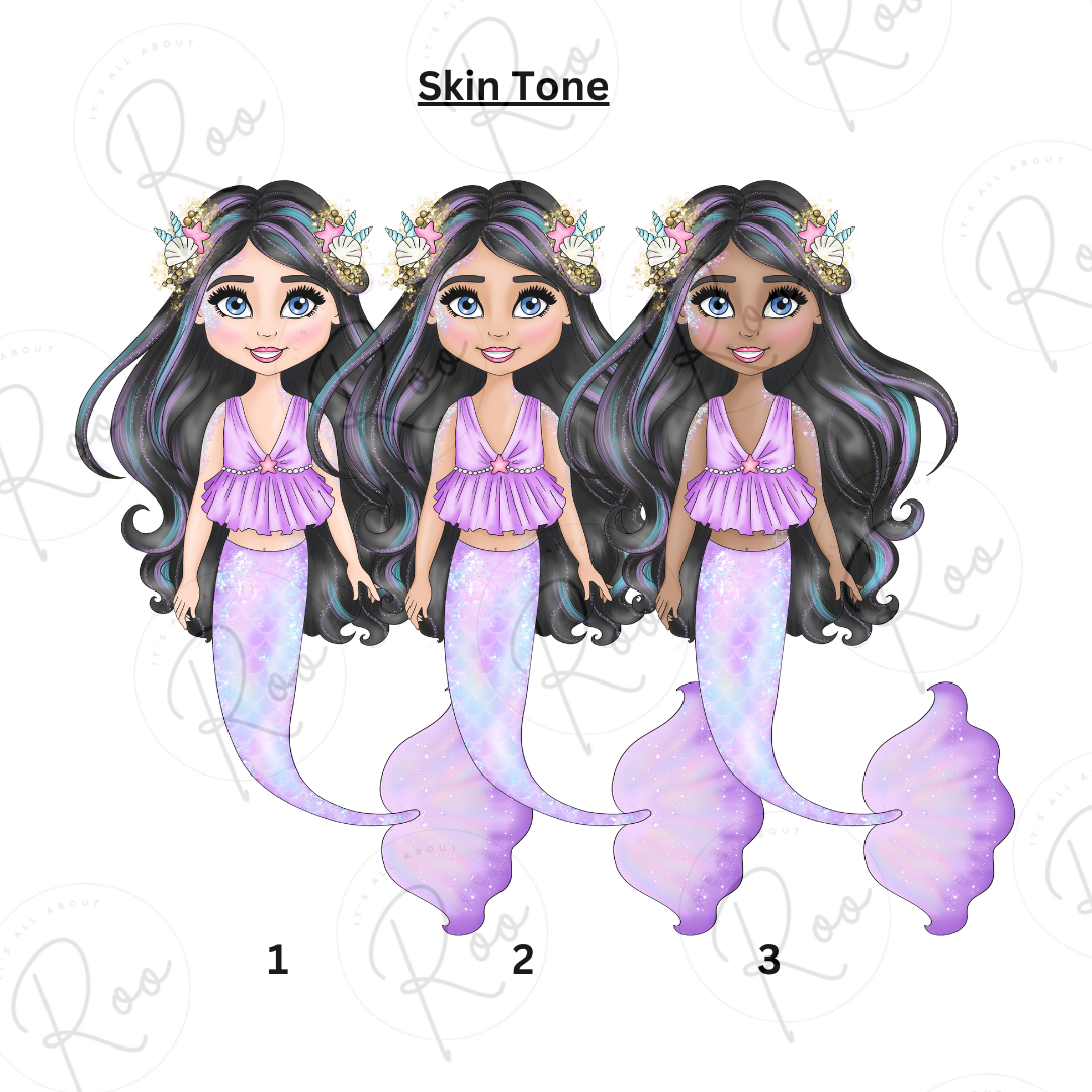 Custom Beach Towel - Mermaid