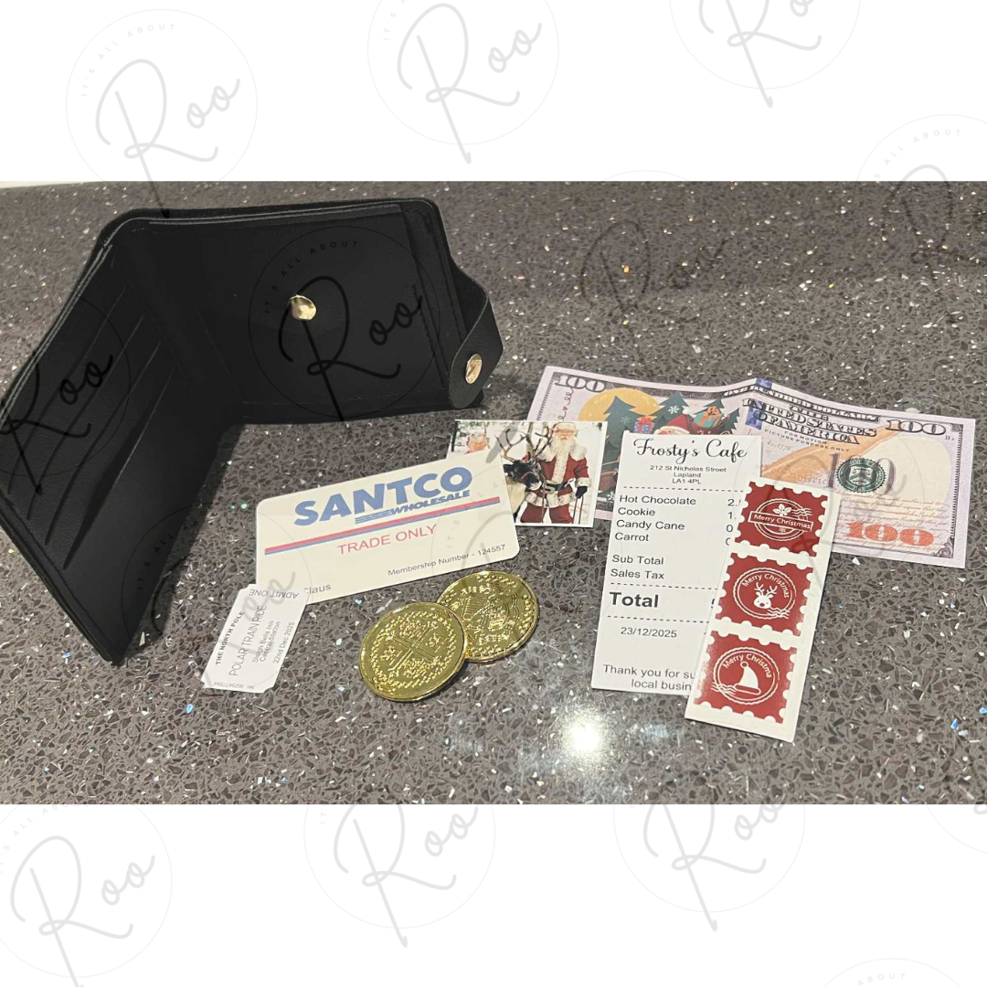 Santa's lost wallet