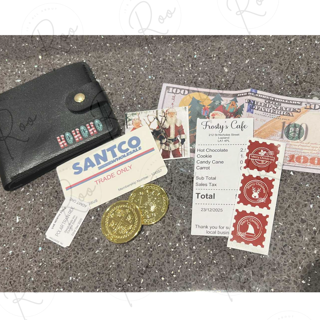 Santa's lost wallet