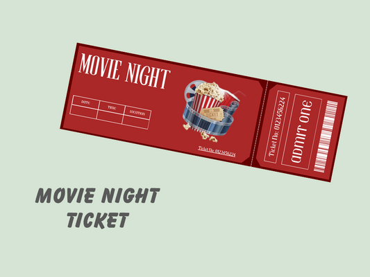 Movie Night Ticket - Free Digital Download