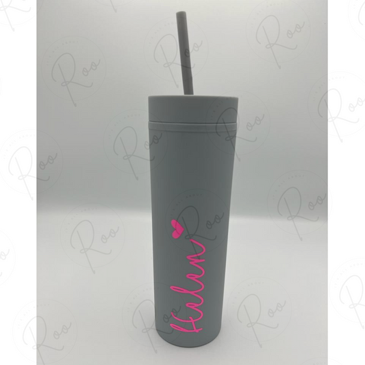 16oz personalised "Skinny Tumbler"