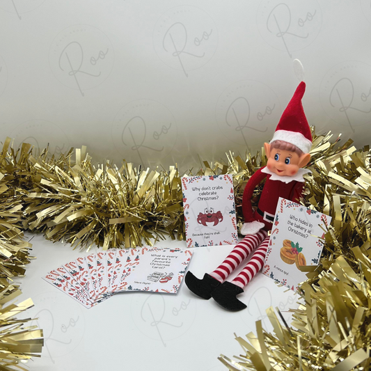 Naughty Elf - Joke Prop Cards