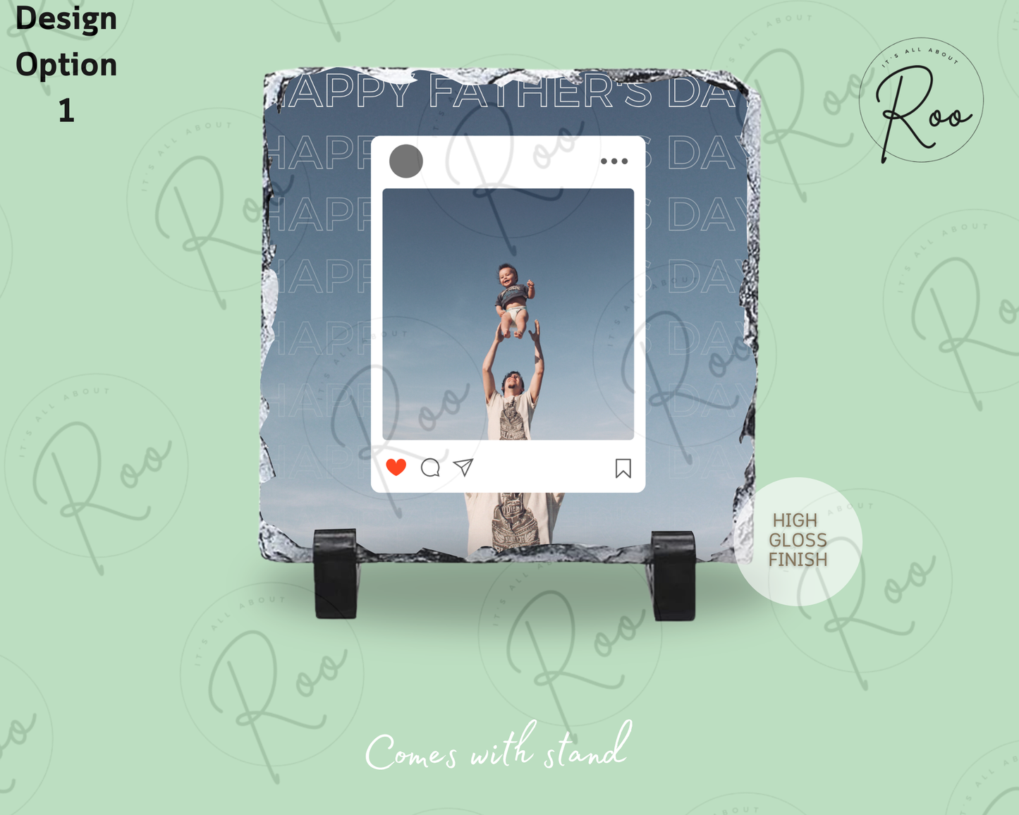 Custom Photo Slate