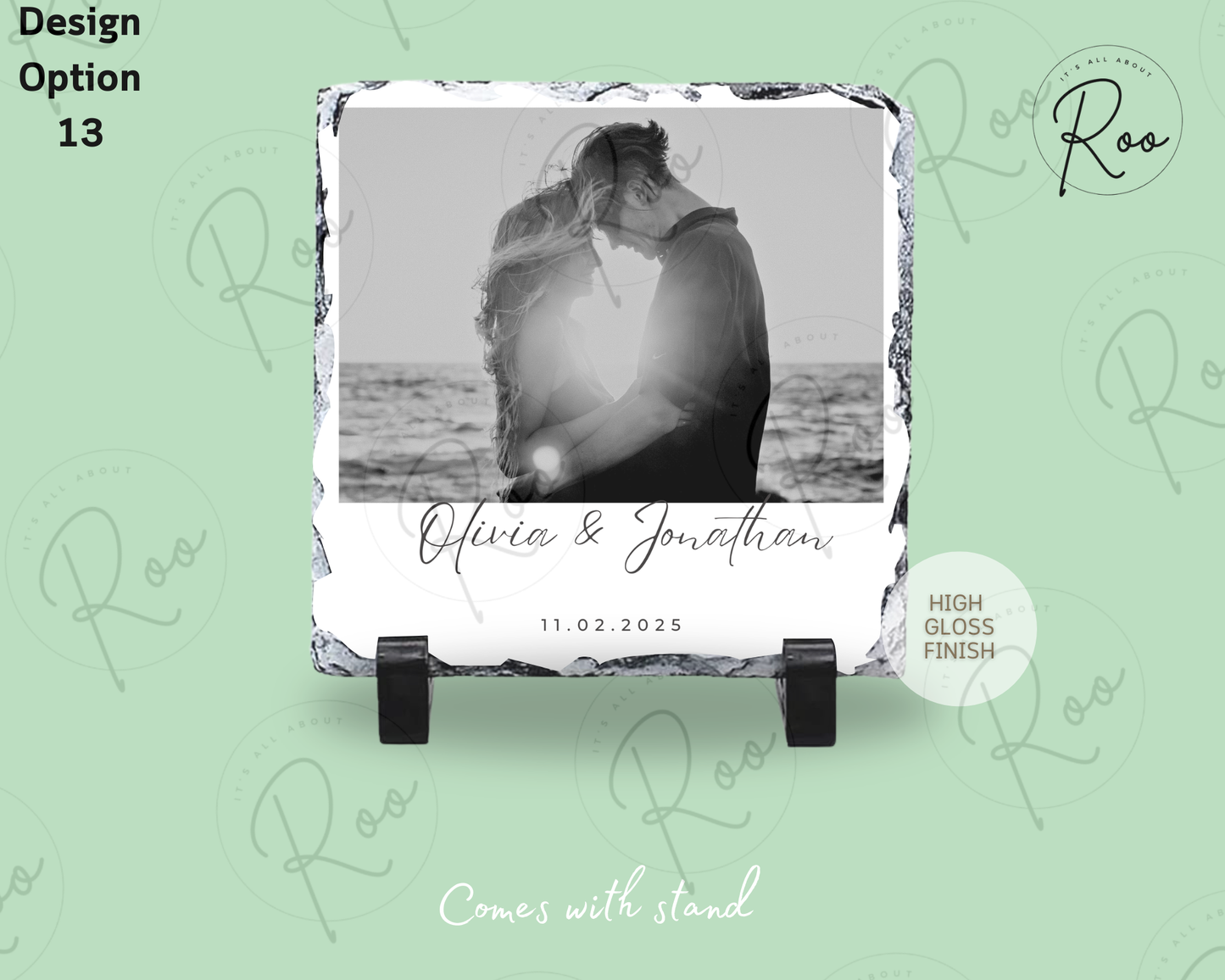 Custom Photo Slate