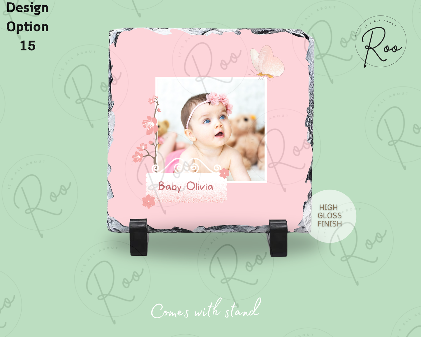 Custom Photo Slate