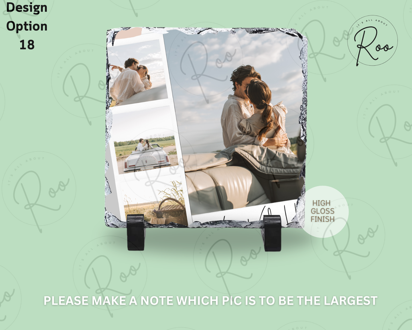 Custom Photo Slate