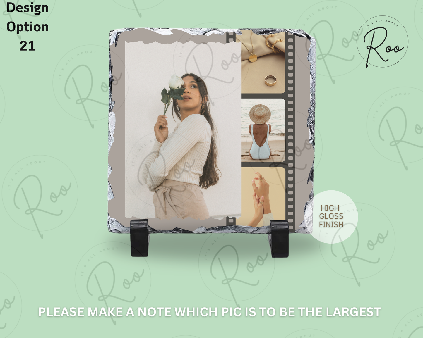 Custom Photo Slate