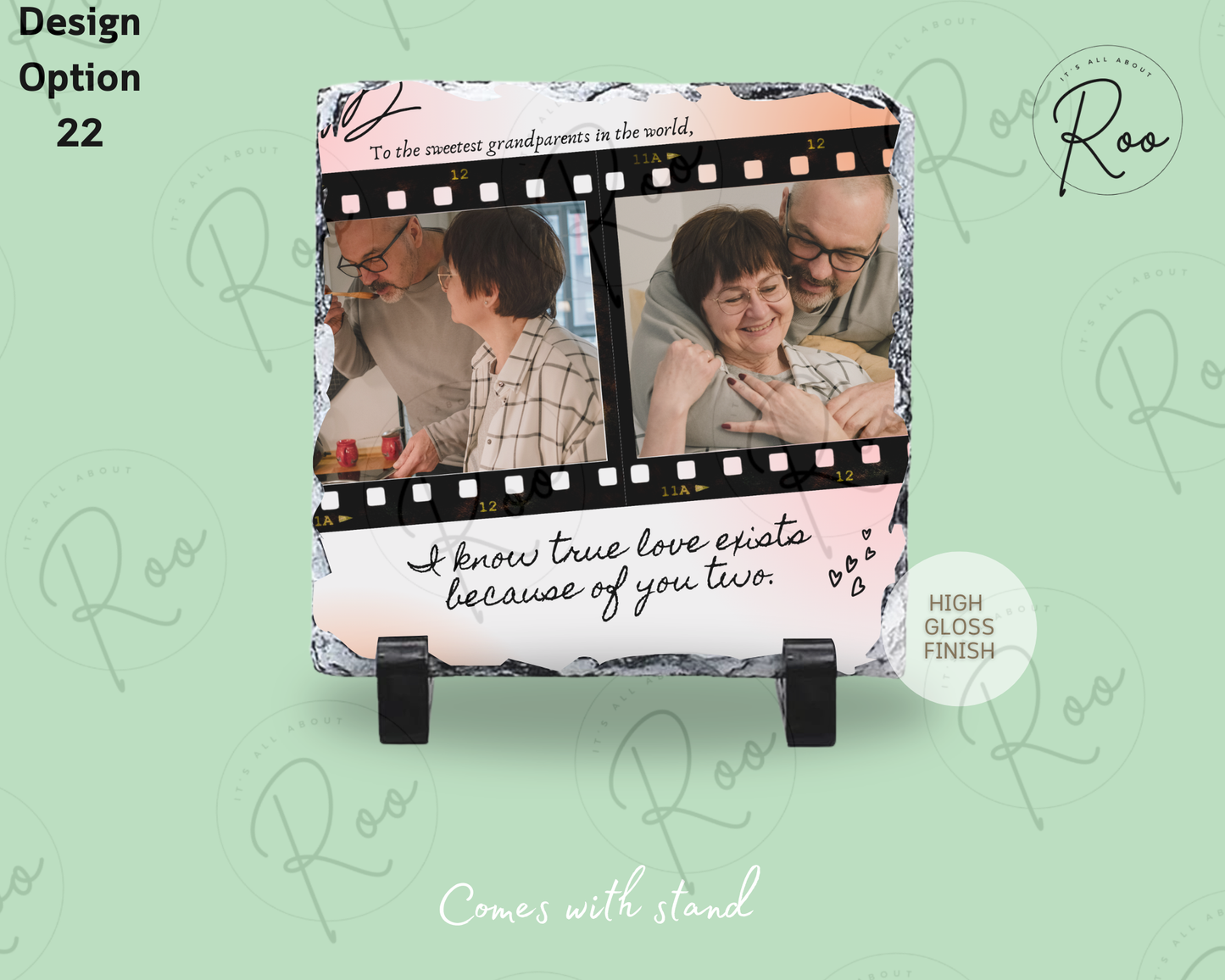 Custom Photo Slate