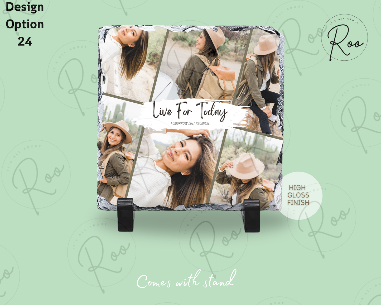 Custom Photo Slate