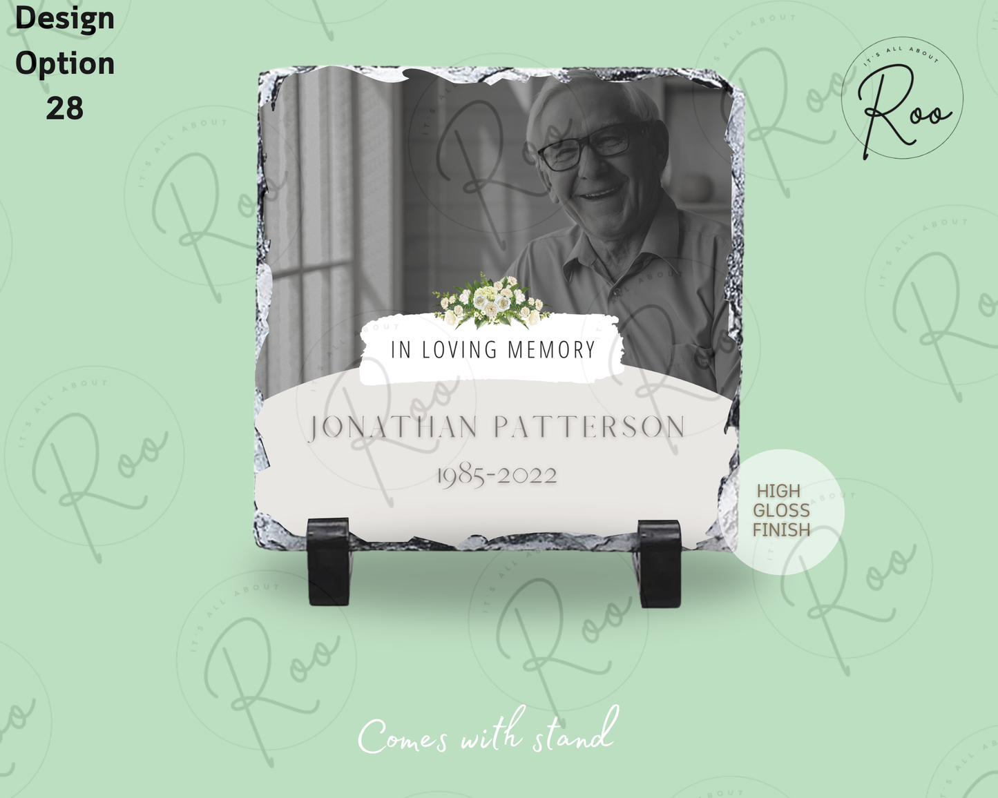 Custom Photo Slate