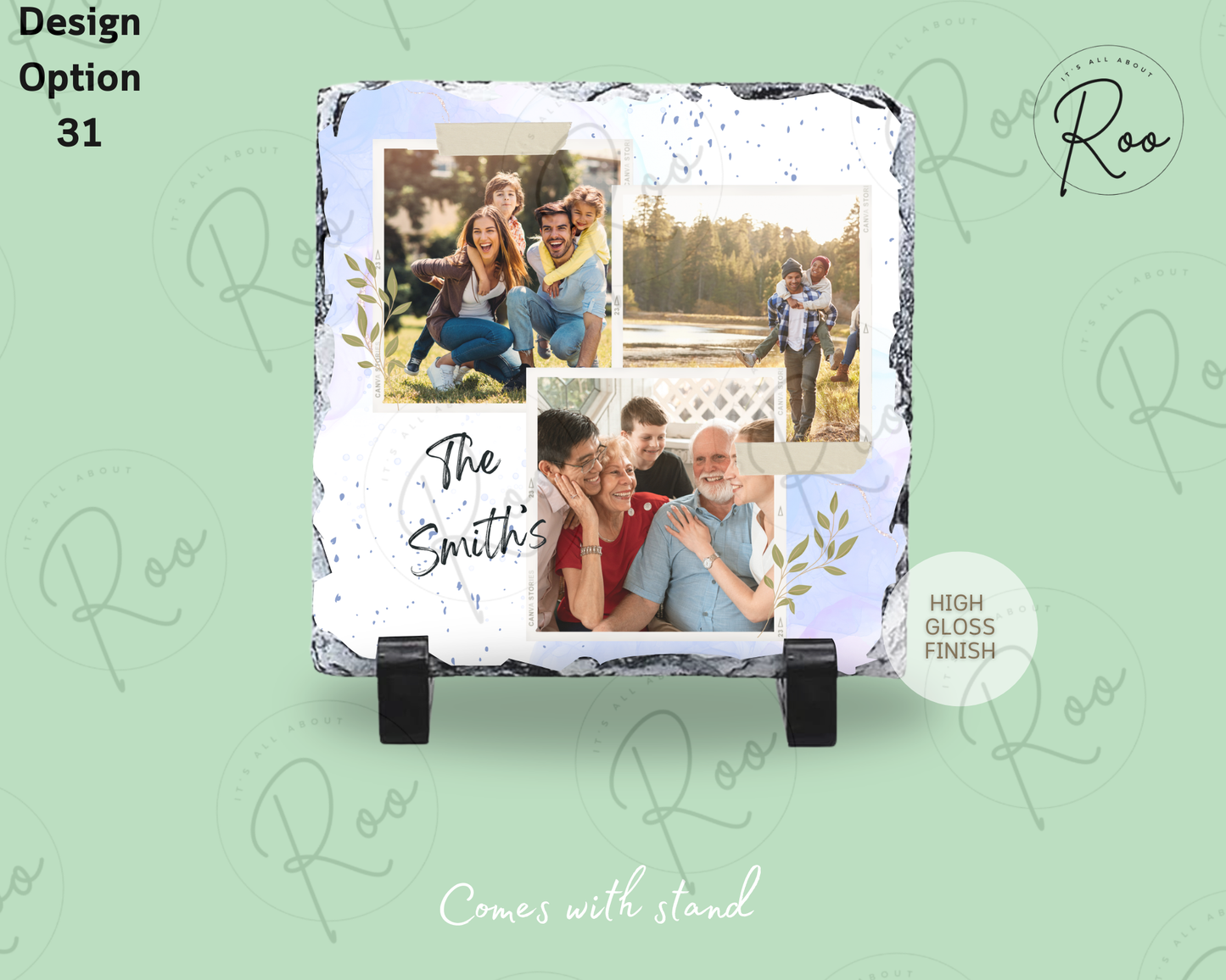 Custom Photo Slate