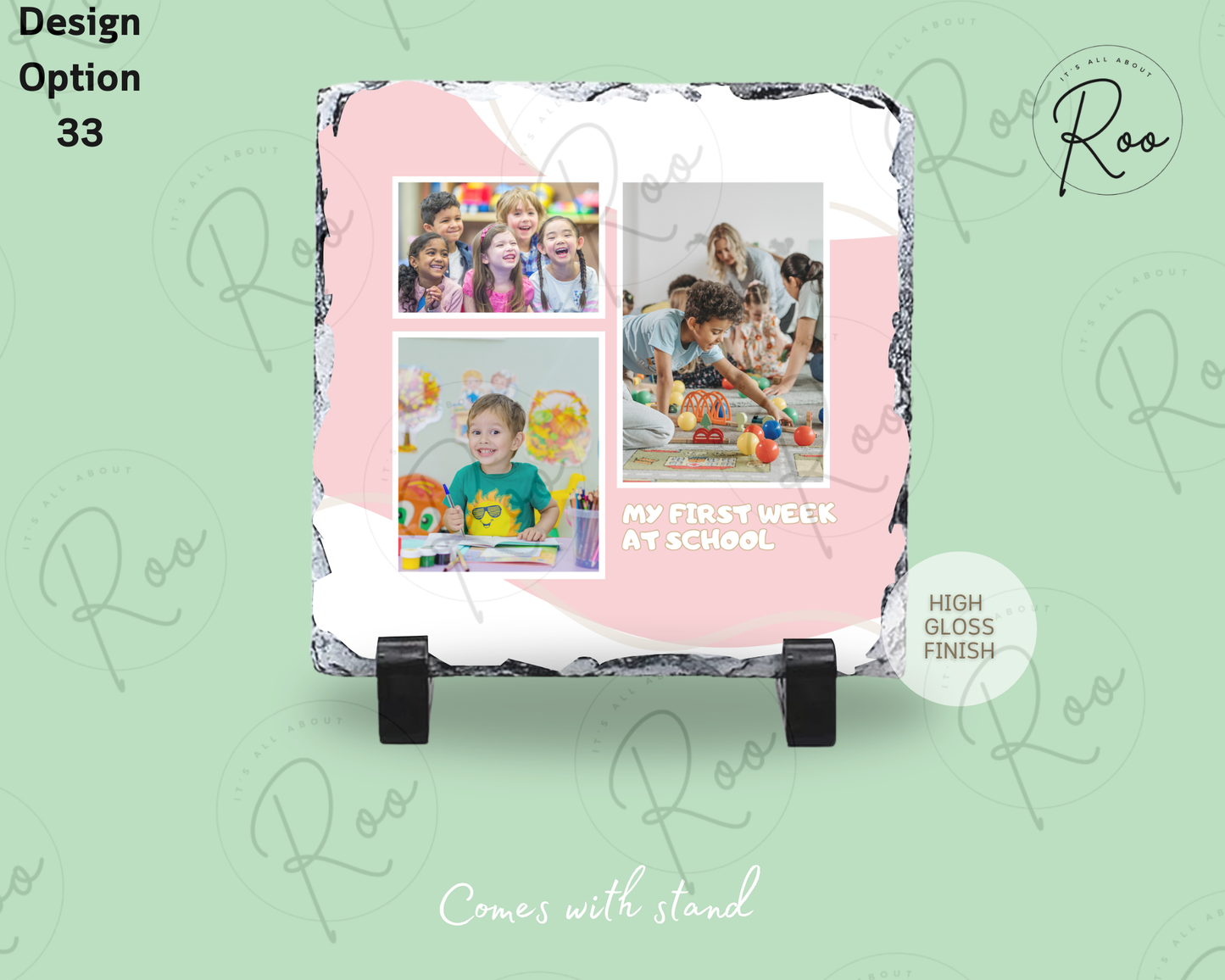 Custom Photo Slate