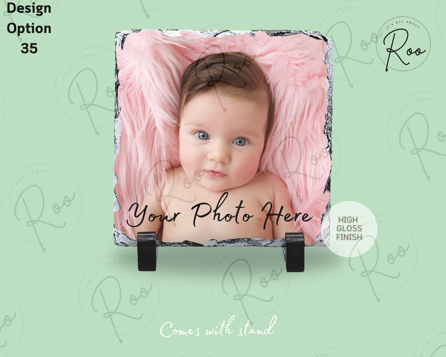 Custom Photo Slate