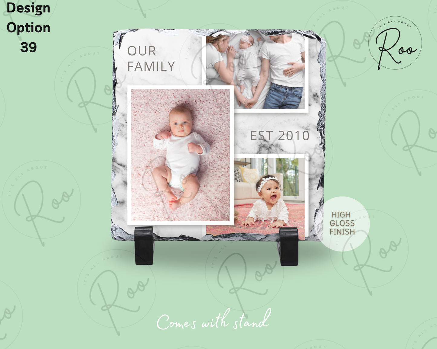Custom Photo Slate