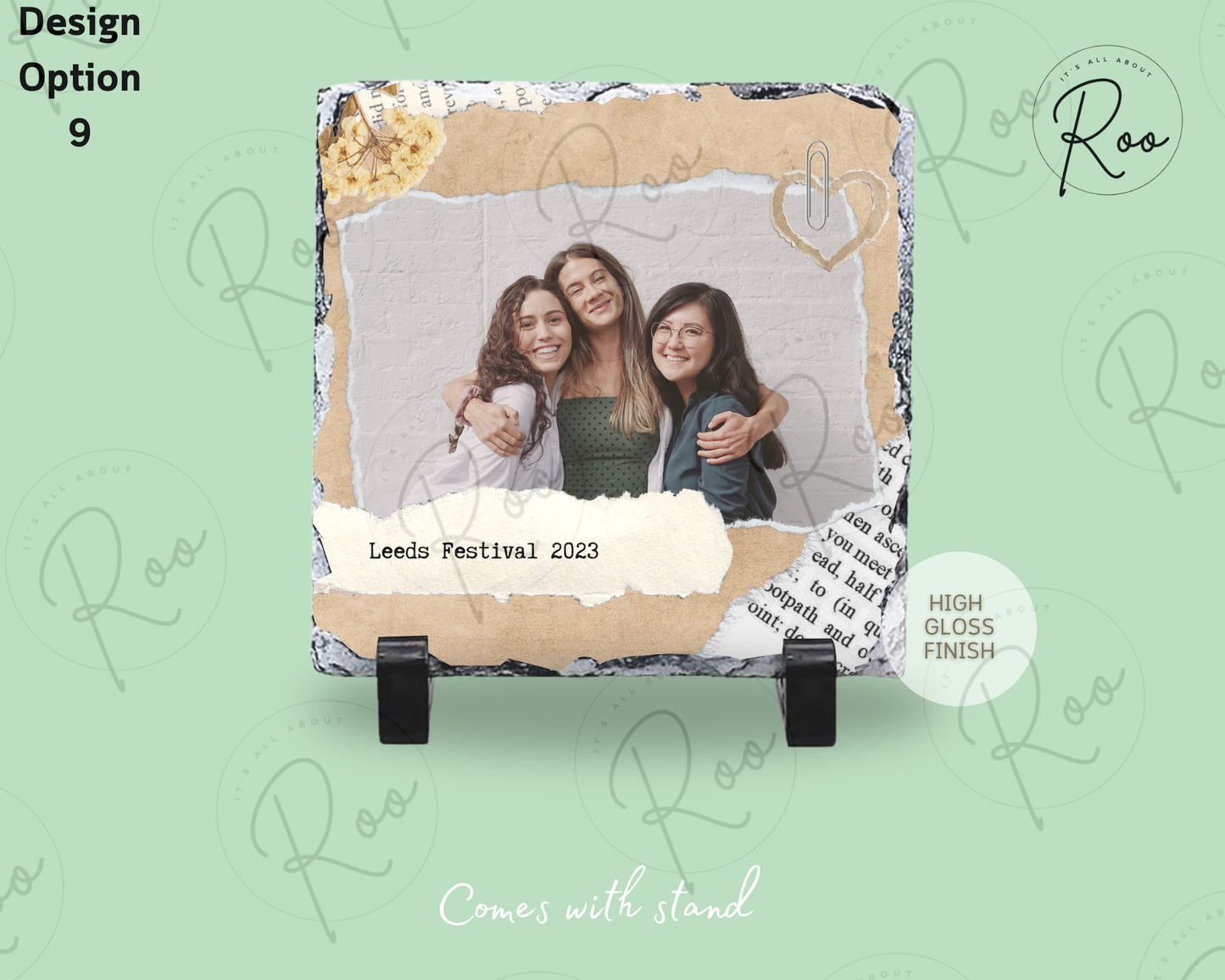 Custom Photo Slate