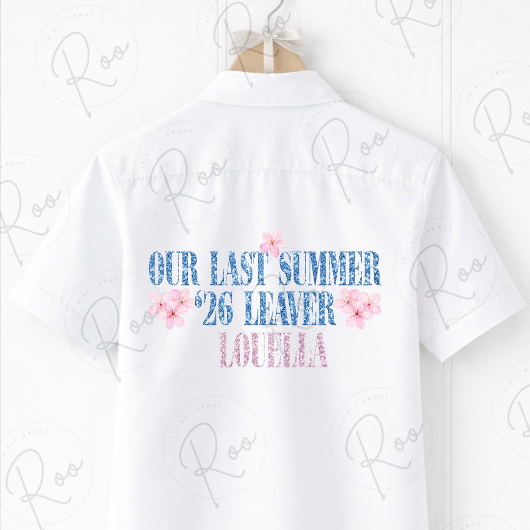 Leaver's shirt decal