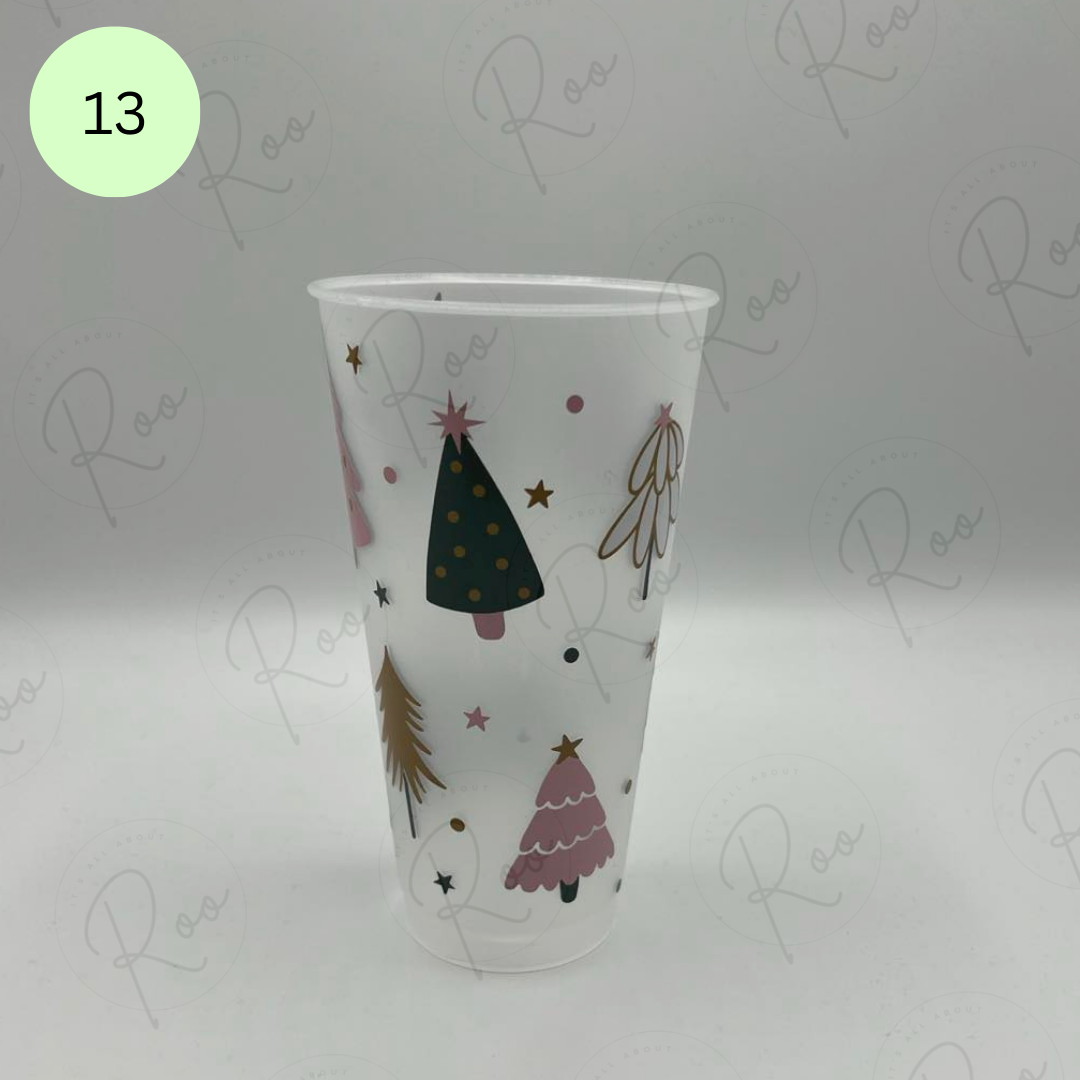 Christmas cold cup