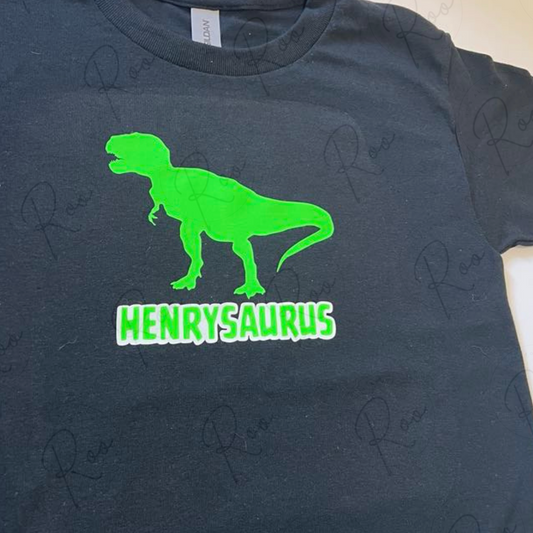 Name-saurus t-shirt