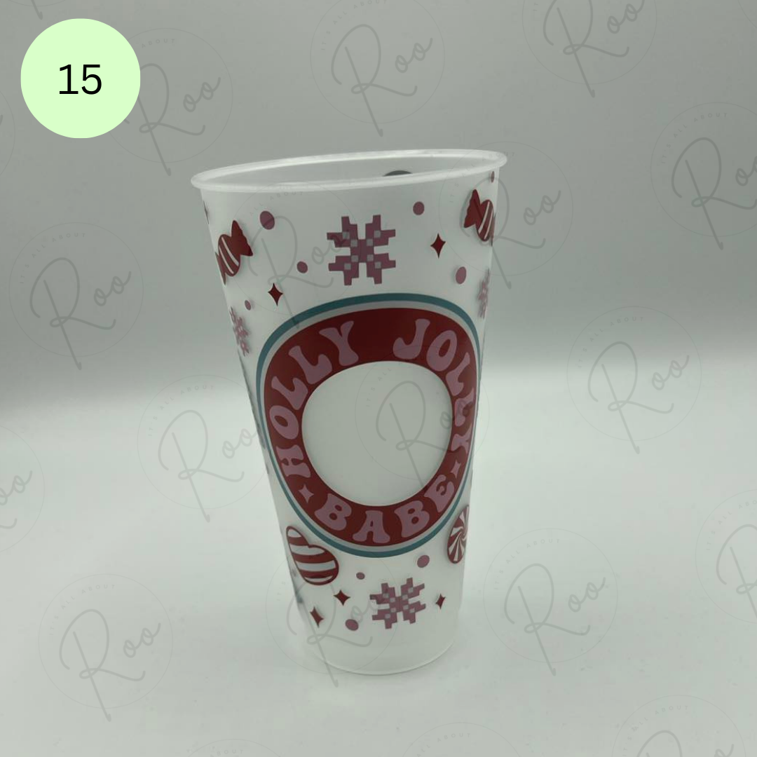 Christmas cold cup