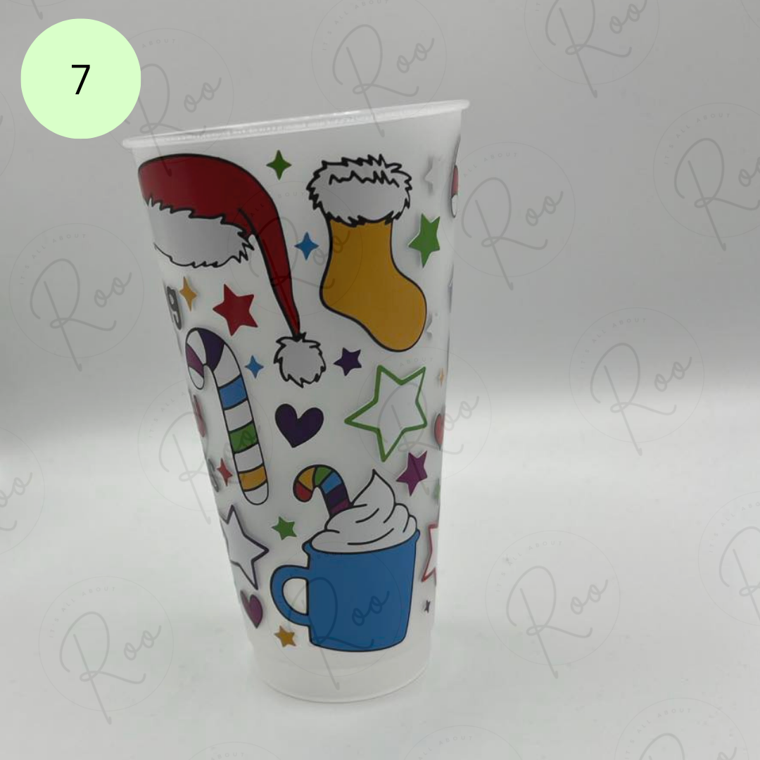 Christmas cold cup