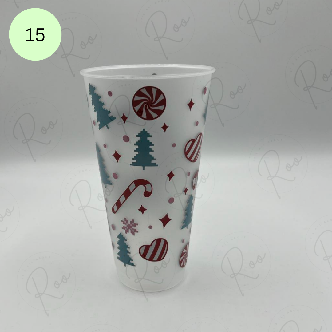 Christmas cold cup