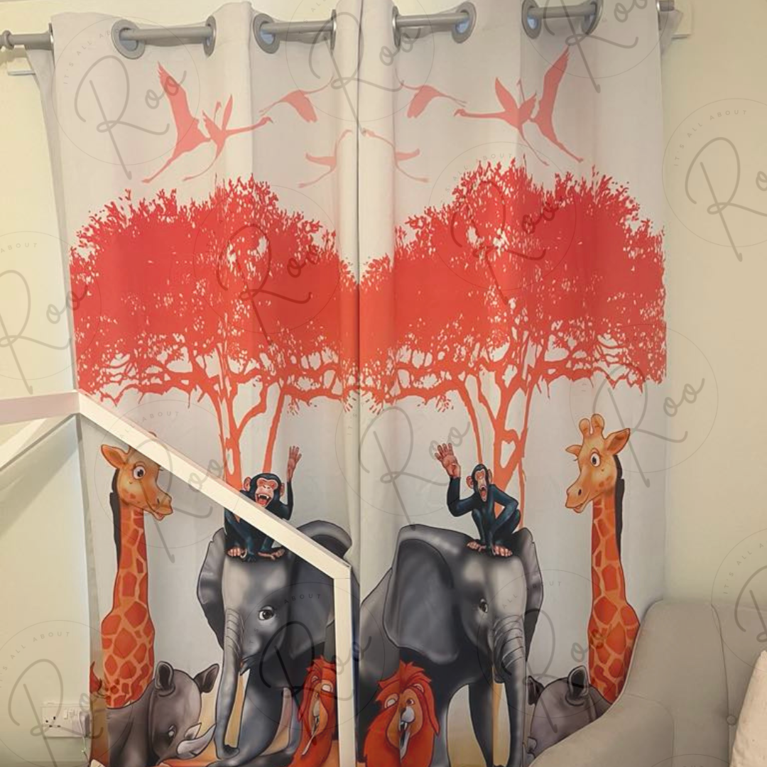 Custom Printed Curtains