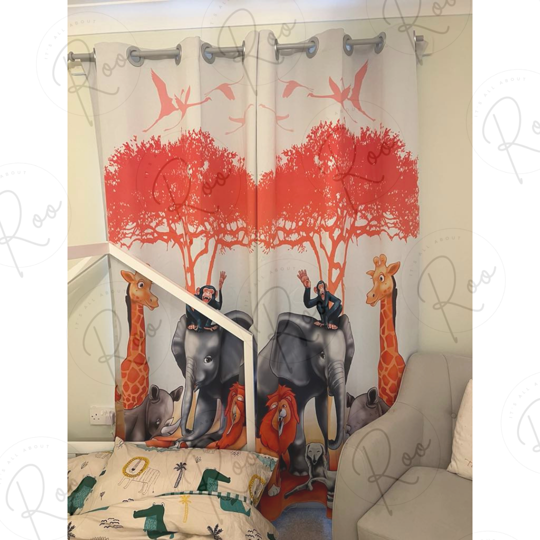 Custom Printed Curtains