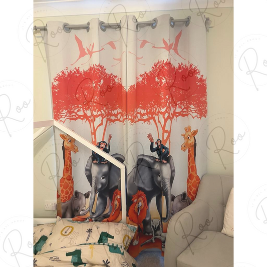 Custom Printed Curtains