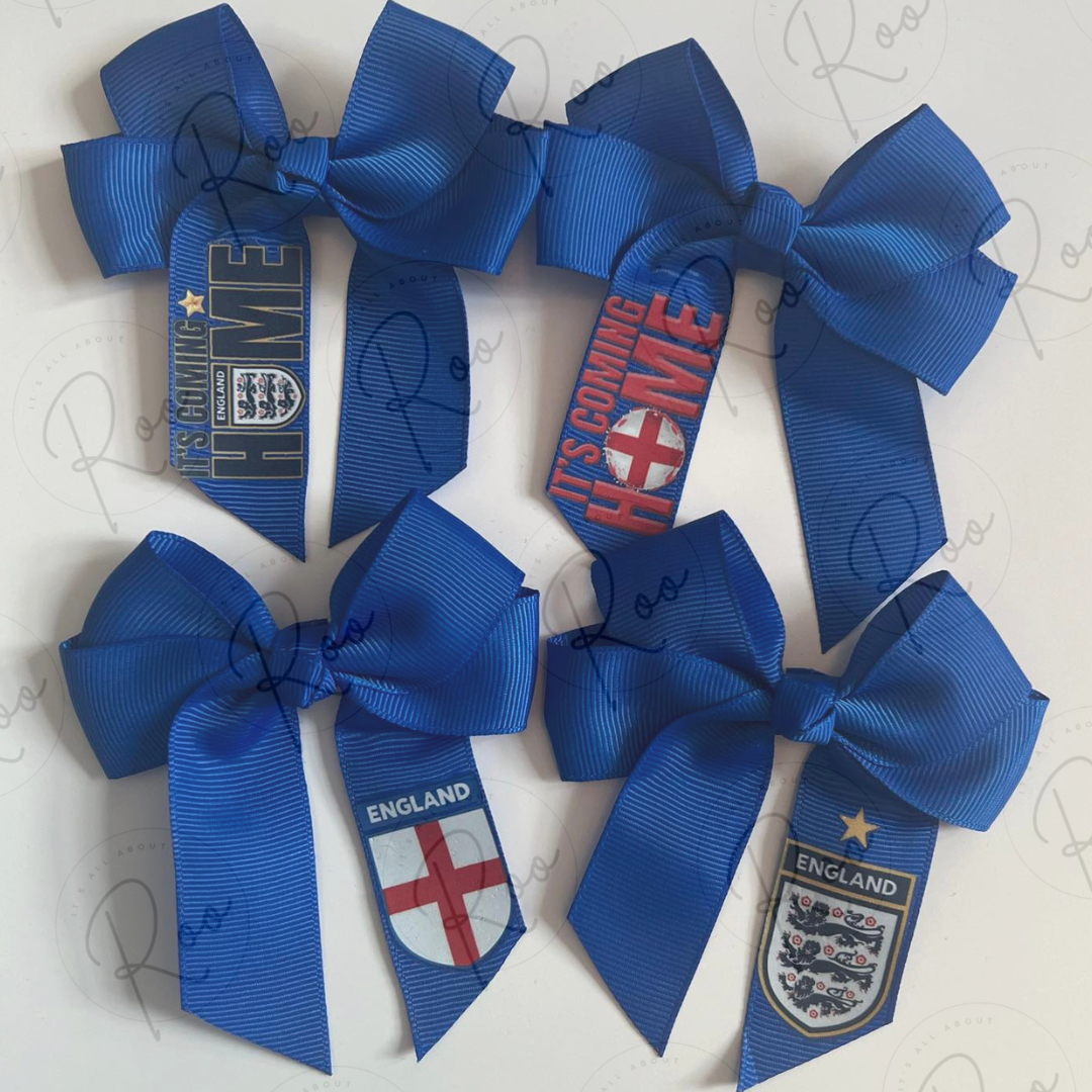 Medium hair bows (4”)