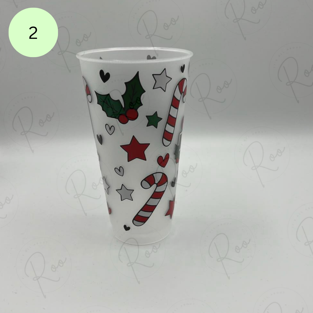 Christmas cold cup