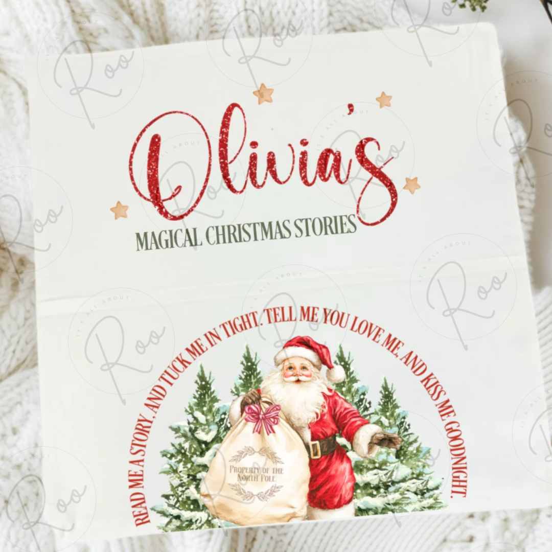 Pocket Cushion Cover - Christmas Stories