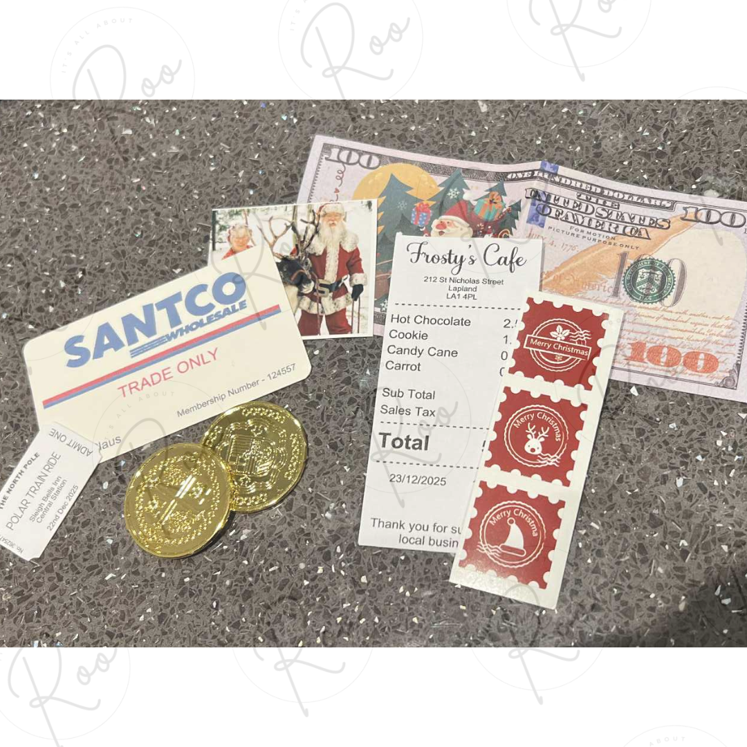 Santa's lost wallet