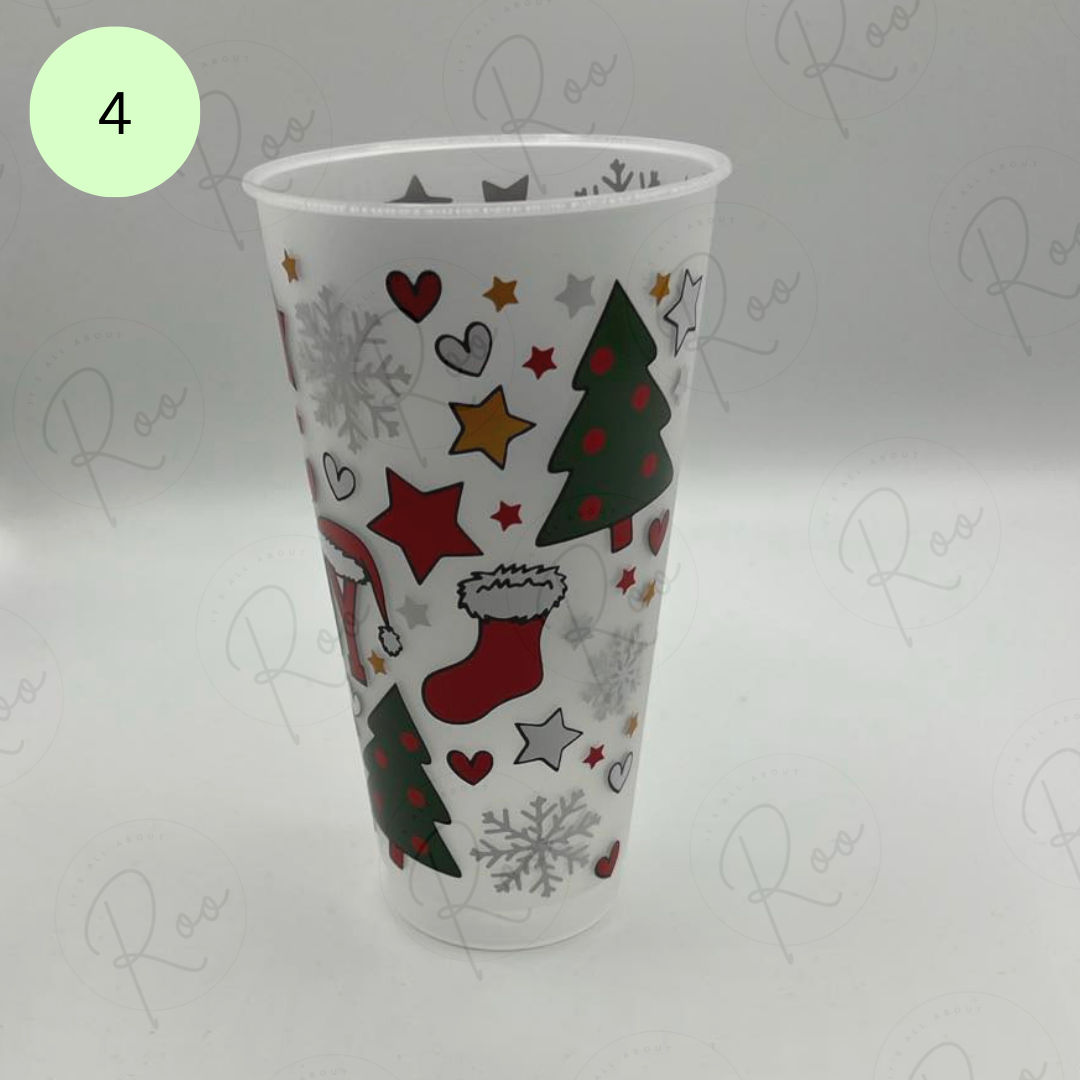 Christmas cold cup